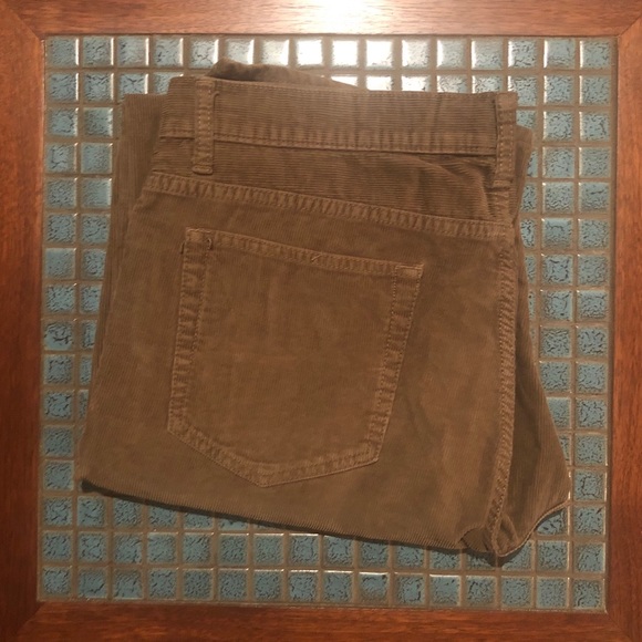 J. Crew Other - J. Crew Relaxed Corduroy Pants Tan 34 x 34